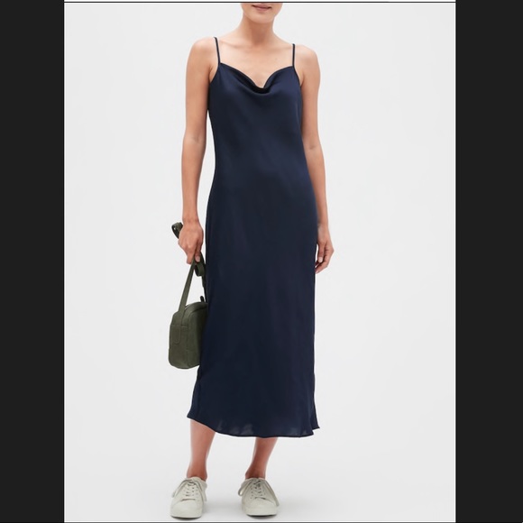 banana republic slip dress
